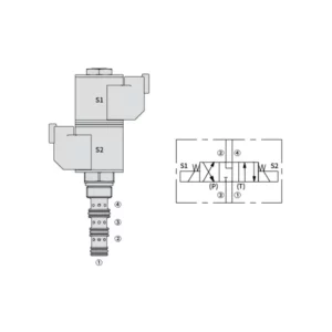 30SD08-47D Solenoid Directional Valve