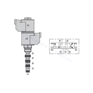 35SD10-58C Solenoid Directional Valve