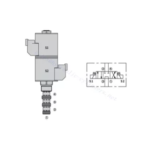 35SD10-4754B Solenoid Directional Valve