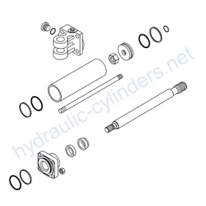 Replacement Of AHC12119  Hydraulic Cylinder Seal Kit