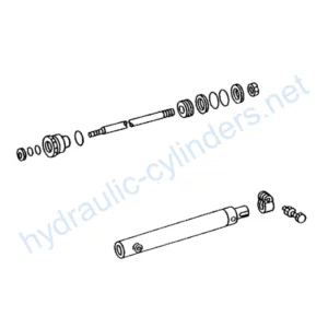 Replacement Of AN205969  Power Steering Hydraulic Cylinder