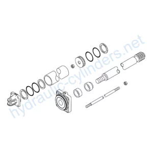 Replacement Of AN237045  Hydraulic Cylinder Repair Kit