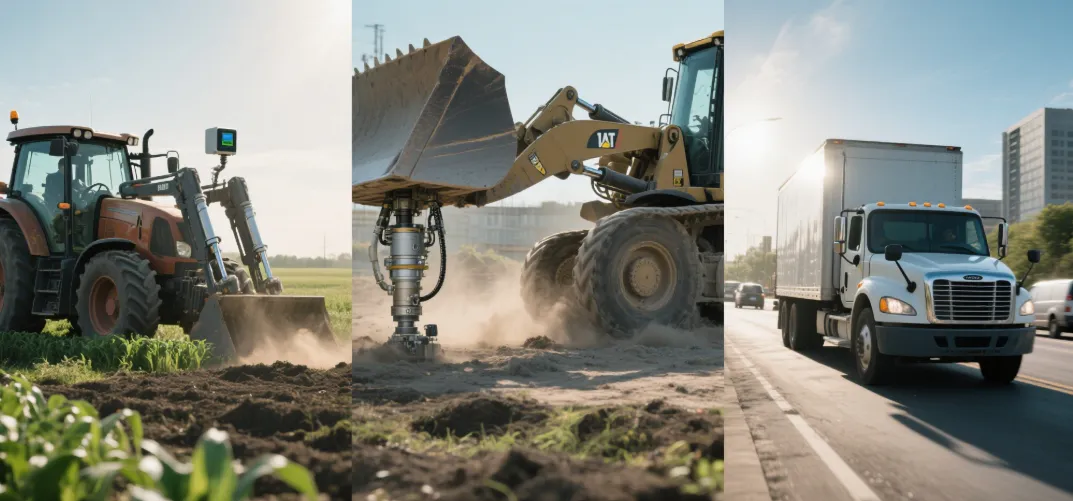 Applications of Steering Cylinders with Position Sensors: