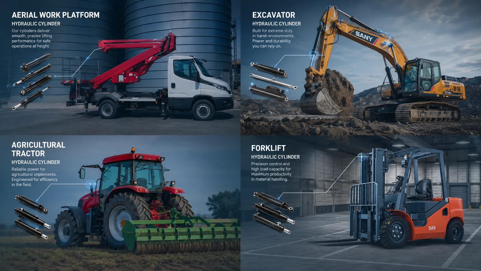 Hydraulic Cylinder Applications in Various Industries